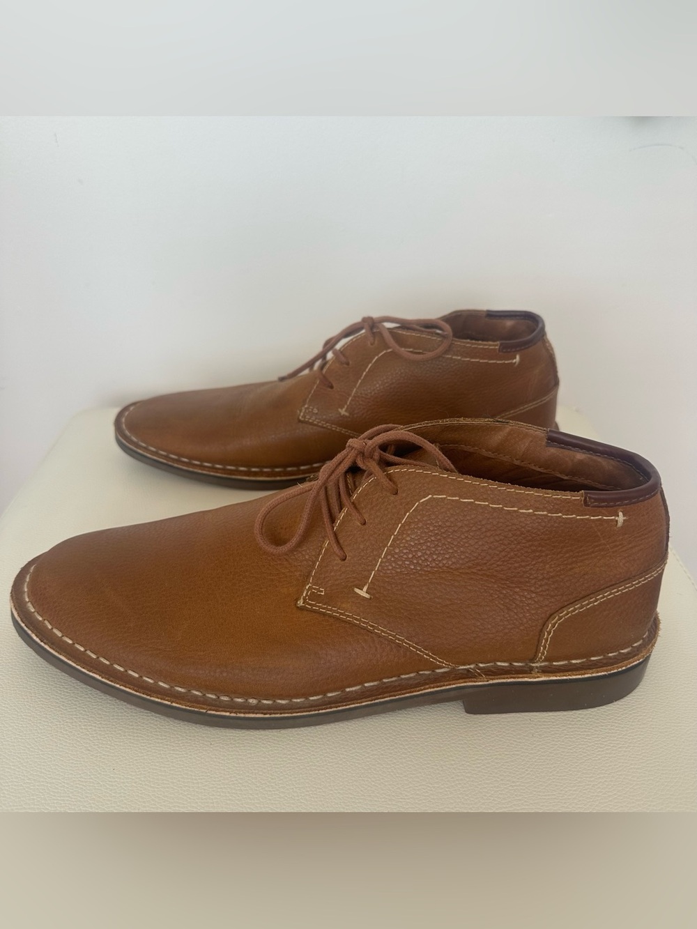 Kenneth Cole Maven Chukka Boots Brown Leather Men’s Size 12